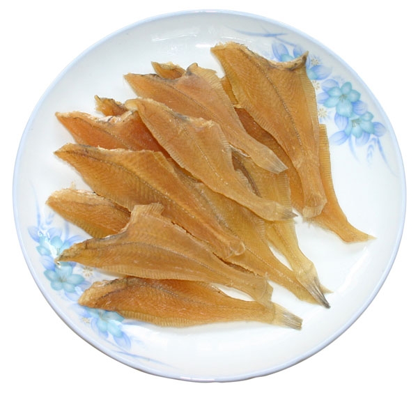 Dried salted flounder