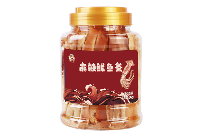 麻辣鱿鱼条（500g）